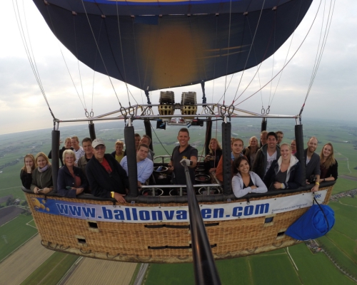 Ballonvaart Avenhorn naar Spierdijk met BAS Ballonvaarten